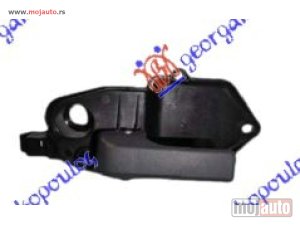 NOVI: delovi  KVAKA PREDNJIH/ZADNJIH VRATA UNUTRASNJA CRNA Desno Fiat panda 03-14 -dostupno