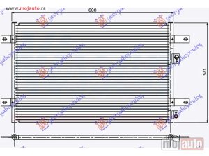 NOVI: delovi  HLADNJAK KLIME BENZIN/DIZEL (545x368x20) 96-2000 Ford galaxy 95-06 -dostupno