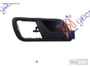 NOVI: delovi  KVAKA PREDNJIH VRATA UNUTRASNJA CRNA Desno Skoda fabia 99-07 -dostupno