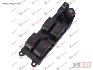 NOVI: delovi  PREKIDAC U PREDNJIM VRATIMA (4 TASTERA) (24 PIN) Levo Toyota corolla (e 12) h/b-l/b 04-06 -dostupno