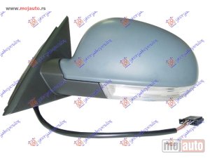 NOVI: delovi  RETROVIZOR ELEKTRICNI SA GREJACEM PM (MIGAVAC) (SVETLO) 06- (A KVALITET) (ASFERICNO STAKLO) Levo Skoda superb 01-08 -dostupno