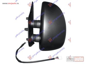 NOVI: delovi  RETROVIZOR ELEKTRICNI KRATKI 99- (KONVEKSNO STAKLO) Levo Citroen jumper 02-06 -dostupno