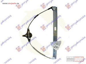 NOVI: delovi  PODIZAC PREDNJEG PROZORA ELEKTRICNI (BEZ MOTORA) Levo Mazda 2 07-14 -dostupno