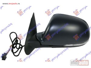 NOVI: delovi  RETROVIZOR ELEKTRICNI SA GREJACEM PM (MIGAVAC) (SVETLO) (7 PIN) (ASFERICNO STAKLO) Levo Skoda octavia 5 08-13 -dostupno