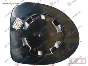 NOVI: delovi  STAKLO RETROVIZORA SA GREJACEM (ASFERICNO) Levo Renault twingo 07-12 -dostupno