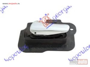 NOVI: delovi  KVAKA ZADNJIH VRATA UNUTRASNJA HROM Levo Opel vectra b 96-98 -dostupno