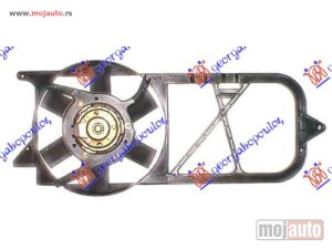 NOVI: delovi  VENTILATOR HLADNJAKA KOMPLET (1.0/1.2cc BENZIN) (+AC) Opel corsa b 97-00 -dostupno