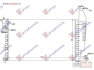 NOVI: delovi  HLADNJAK MOTORA 1.4/1.6/1.8 (+/-AC) (61x37.7x23) Citroen berlingo 96-02 -dostupno