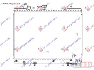 NOVI: delovi  HLADNJAK MOTORA 2.5 DIZEL (AUTO) (425x600) Mitsubishi p/u l200 99-01 -dostupno