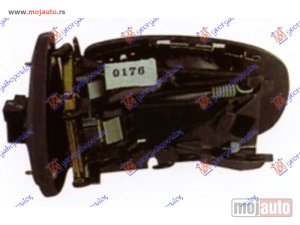 NOVI: delovi  RETROVIZOR (BEZ POKLOPCA) ELEKTRICNI SA GREJACEM (7 PIN) (A KVALITET) (ASFERICNO STAKLO) Levo Mercedes c class (w203) sdn/s.w. 03-07 -dostupno