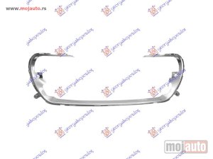 NOVI: delovi  OKVIR RESETKE PREDNJEG BRANIKA HROM 11- Peugeot 308 08-13 -dostupno