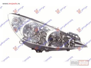 NOVI: delovi  FAR ELEKTRICNI SA MOTOROM -2011 (DEPO) Desno Peugeot 308 08-13 -dostupno