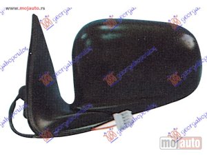 NOVI: delovi  RETROVIZOR ELEKTRICNI SA GREJACEM (A KVALITET) (KONVEKSNO STAKLO) Levo Rover 400 96-99 -dostupno