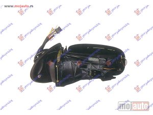 NOVI: delovi  RETROVIZOR (BEZ POKLOPCA) ELEKTRICNI SA GREJ. (ELEKTRO-SKLOPIV) (MIGAVAC) (MEMORIJA) -03 (A KVALITET) (ASFERICNO STAKLO) Levo Mercedes s class (w220) 98-05 -dostupno