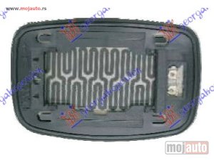 Glavna slika -  STAKLO RETROVIZORA SA GREJACEM (CETVRTASTO KACENJE) 1994- (KONVEKSNO) Levo Ford escort 95-98 -dostupno - MojAuto