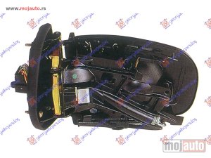 NOVI: delovi  RETROVIZOR (BEZ POKLOPCA) ELEKTRICNI SA GREJACEM (MIGAVAC) (7 PIN) (ASFERICNO STAKLO) Levo Mercedes e class (w210) 96-99 -dostupno
