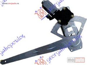 NOVI: delovi  PODIZAC PREDNJEG PROZORA ELEKTRICNI (BEZ MOTORA) Desno Ford transit 95-00 -dostupno