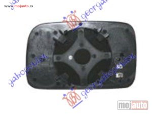 NOVI: delovi  STAKLO RETROVIZORA SA GREJACEM (KONVEKSNO) Desno Vw polo classic 95-02 -dostupno