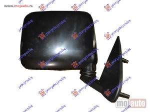 NOVI: delovi  RETROVIZOR MEHANICKI (KONVEKSNO STAKLO) Desno Nissan p/u (d22) navara 2wd-4wd 01-10 -nedostupno