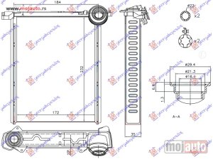Glavna slika -  GREJAC KABINE (172x232x22) Peugeot 308 08-13 -dostupno - MojAuto
