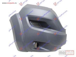 NOVI: delovi  KRAJ PREDNJEG BRANIKA CRNI (SA MAGLENKOM) (MAXI) (MODEL SA PLASTICNIM RUBOM NA KRILU) Desno Citroen jumper 14- -dostupno