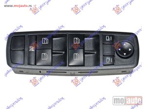 NOVI: delovi  PREKIDAC U PREDNJIM VRATIMA CRNI (4 TASTERA) (3 PIN) Levo Mercedes ml (w164) 05-11 -dostupno