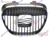 NOVI: delovi  PVC MASKA CENTRALNA (HROM OKVIR) Seat ibiza 02-08 -dostupno