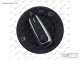 NOVI: delovi  PREKIDAC ZA FAROVE HROM (10 PIN) Vw touran 03-06 -dostupno