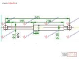 NOVI: delovi  AMORTIZER GEPEK VRATA (515L-500N) Seat toledo 95-99 -dostupno