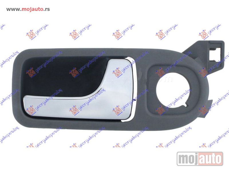 Glavna slika -  KVAKA PREDNJIH VRATA UNUTRASNJA HROM/SIVA Desno Seat arosa 00-04 -dostupno - MojAuto