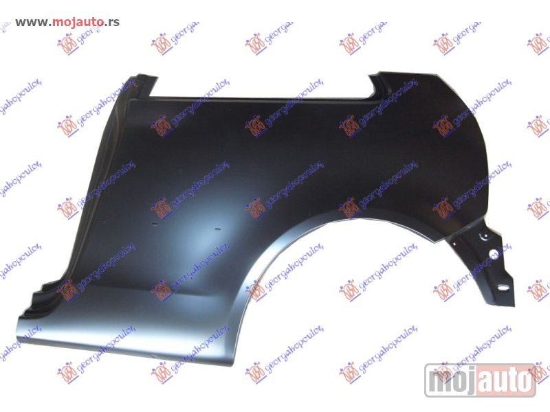 Glavna slika -  ZADNJI BLATOBRAN 3 VRATA Levo Vw polo 05-09 -dostupno - MojAuto