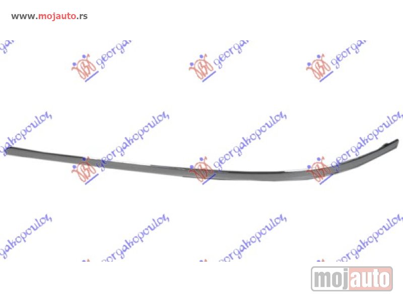 Glavna slika -  LAJSNA PREDNJEG BRANIKA HROM 08- Levo Mercedes a class (w169) 04-12 -dostupno - MojAuto