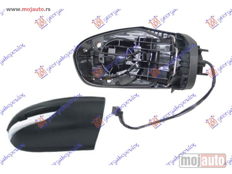Glavna slika -  RETROVIZOR ELEKTRICNI SA GREJACEM (ELEKTRO-SKLOPIV) (MIGAVAC) -08 (A KVALITET) (ASFERICNO STAKLO) Desno Mercedes a class (w169) 04-12 -dostupno - MojAuto