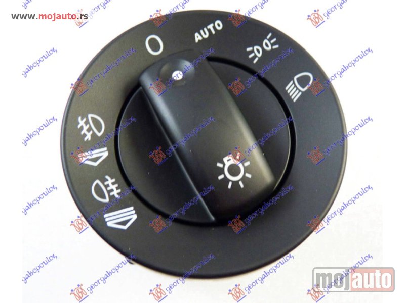 Glavna slika -  PREKIDAC ZA FAROVE (AUTO DNEVNA SVETLA & MAGLENKE) (17 PIN) Audi a4 04-07 -dostupno - MojAuto