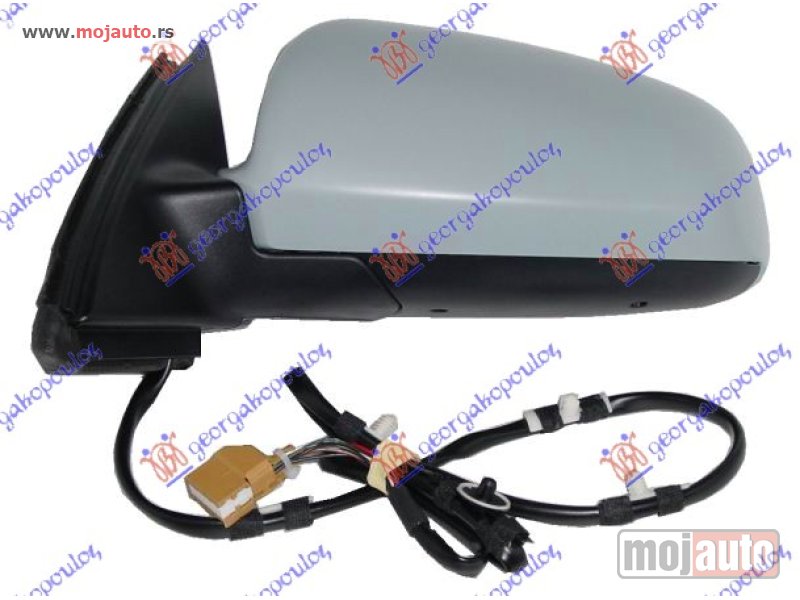 Glavna slika -  RETROVIZOR ELEKTRICNI SA GREJACEM PM (ASFERICNO STAKLO) Levo Audi a4 00-04 -nedostupno - MojAuto