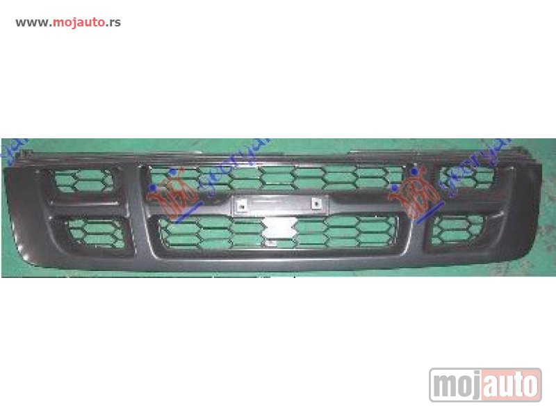 Glavna slika -  PVC MASKA 2WD Isuzu p/u d-max 02-07 -dostupno - MojAuto