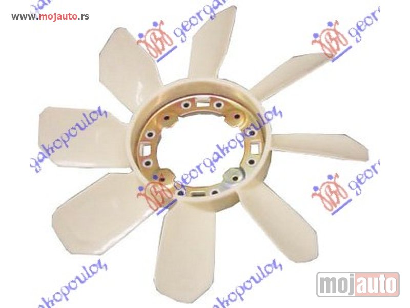 Glavna slika -  VENTILATOR (ELISA) Isuzu p/u d-max 02-07 -dostupno - MojAuto