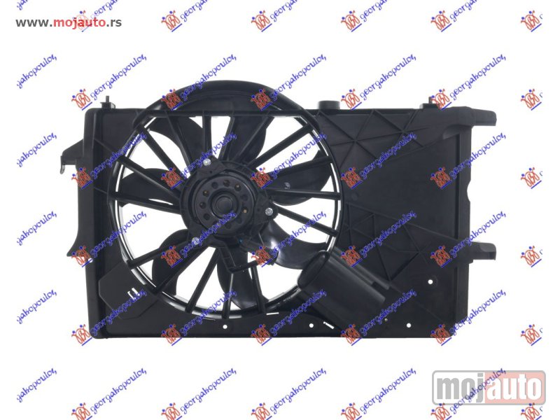 Glavna slika -  VENTILATOR KOMPLET (BENZIN) (+AC) Opel meriva 03-10 -dostupno - MojAuto