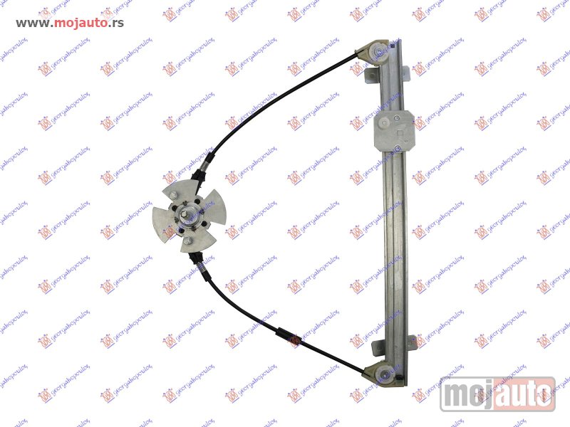 Glavna slika -  PODIZAC ZADNJEG PROZORA MEHANICKI (A KVALITET) Levo Opel meriva 03-10 -nedostupno - MojAuto