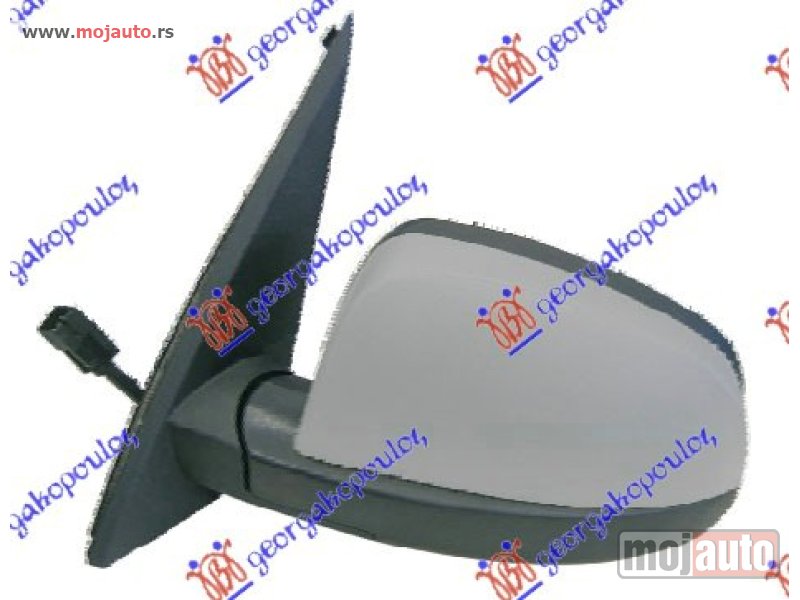 Glavna slika -  RETROVIZOR ELEKTRICNI SA GREJACEM PM 03- (ASFERICNO STAKLO) Levo Opel meriva 03-10 -dostupno - MojAuto