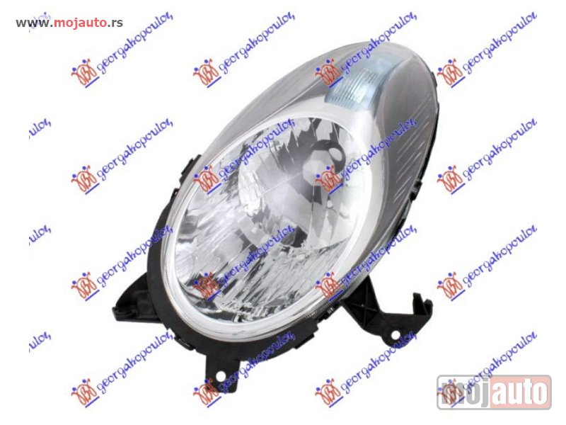 Glavna slika -  FAR ELEKTRICNI 2007- (TYC) Levo Nissan micra (k12) 02-10 -dostupno - MojAuto