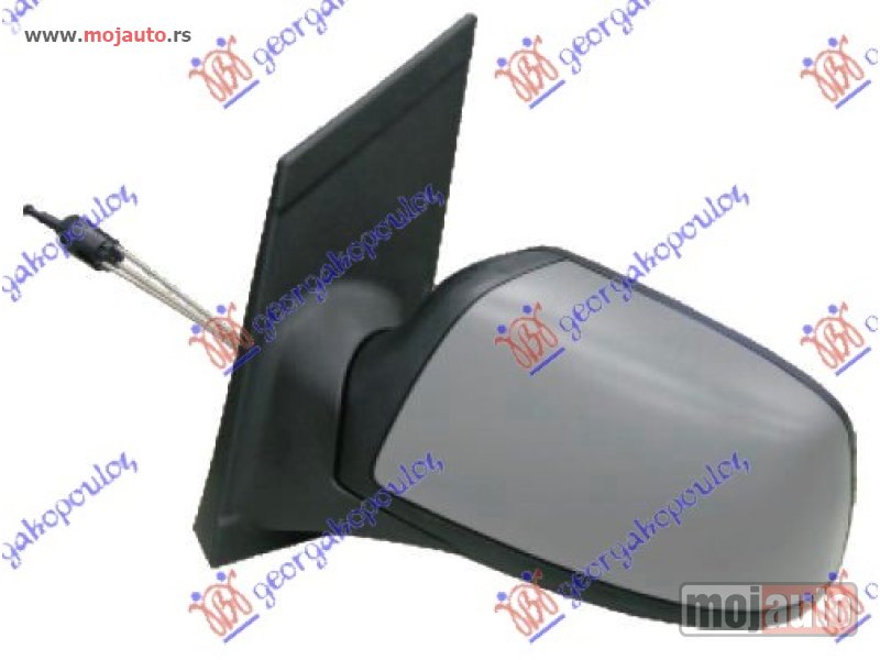 Glavna slika -  RETROVIZOR MEHANICKI SA SAJLOM PM (KONVEKSNO STAKLO) Levo Ford focus 04-08 -dostupno - MojAuto