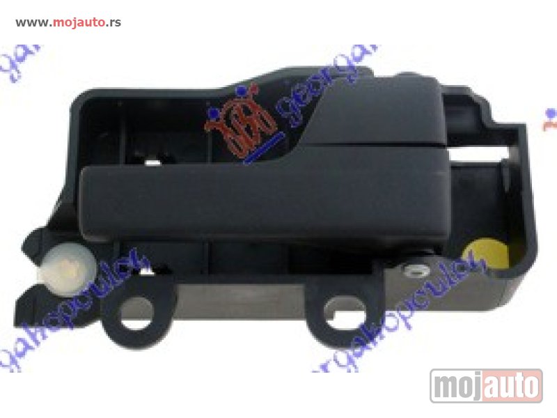 Glavna slika -  KVAKA PREDNJIH/ZADNJIH VRATA UNUTRASNJA CRNA Desno Ford focus 04-08 -dostupno - MojAuto