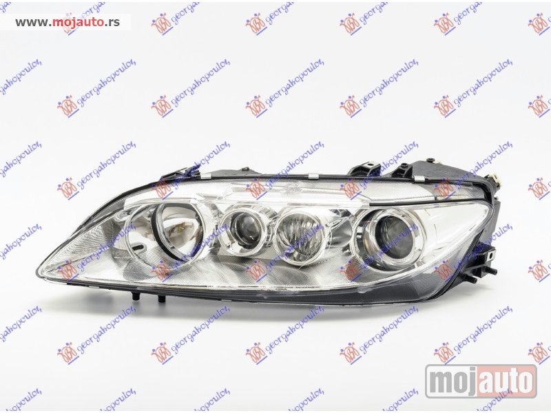 Glavna slika -  FAR SA MAGLENKOM HROM (DEPO) Levo Mazda 6 02-08 -dostupno - MojAuto