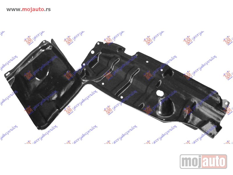 Glavna slika -  ZASTITA MOTORA BOCNA (BENZIN) Levo Toyota yaris 05-11 -dostupno - MojAuto