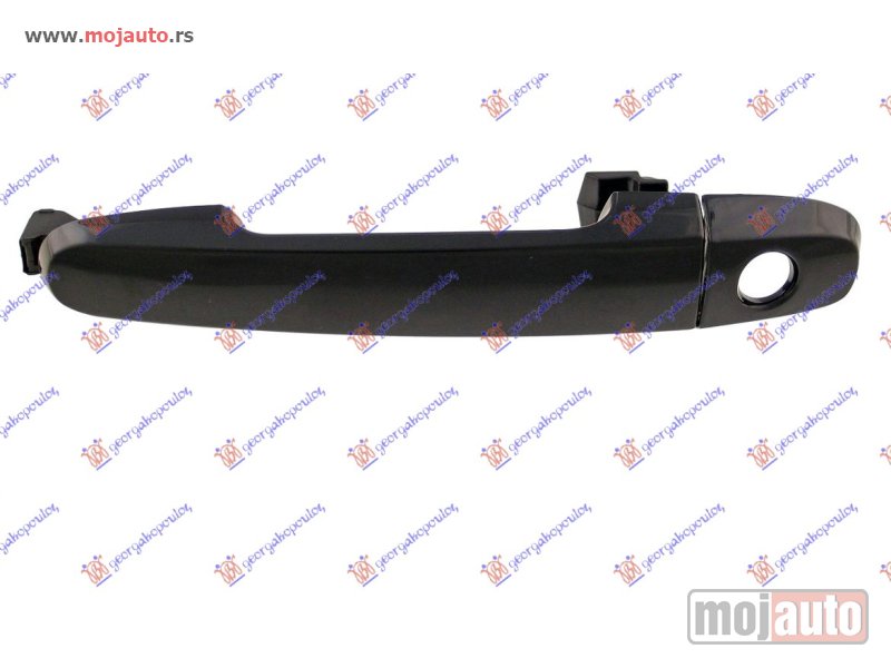 Glavna slika -  KVAKA PREDNJIH VRATA 3/5 VRATA (L=D) SPOLJASNJA (SA RUPOM ZA KLJUC) Levo Toyota corolla verso 07-09 -dostupno - MojAuto