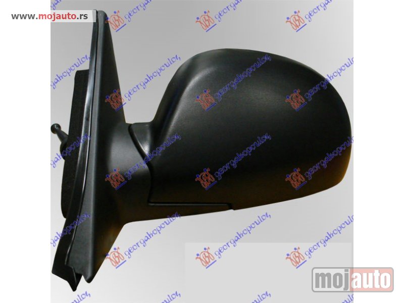 Glavna slika -  RETROVIZOR MEHANICKI SA SAJLOM (KONVEKSNO STAKLO) Levo Hyundai accent h/b-l/b 03-05 -dostupno - MojAuto