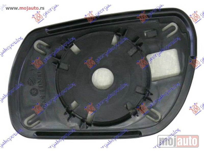 Glavna slika -  STAKLO RETROVIZORA (KONVEKSNO) Desno Mazda 2 03-07 -nedostupno - MojAuto