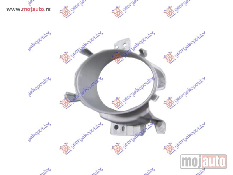 Glavna slika -  OKVIR MAGLENKE SREBRNI (SPORT) Levo Mazda 3 sdn-h/b (bk) 04-08 -dostupno - MojAuto