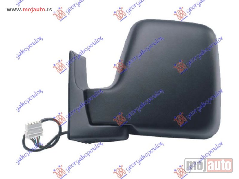 Glavna slika -  RETROVIZOR ELEKTRICNI SA GREJACEM (KONVEKSNO STAKLO) Levo Peugeot expert 95-03 -nedostupno - MojAuto